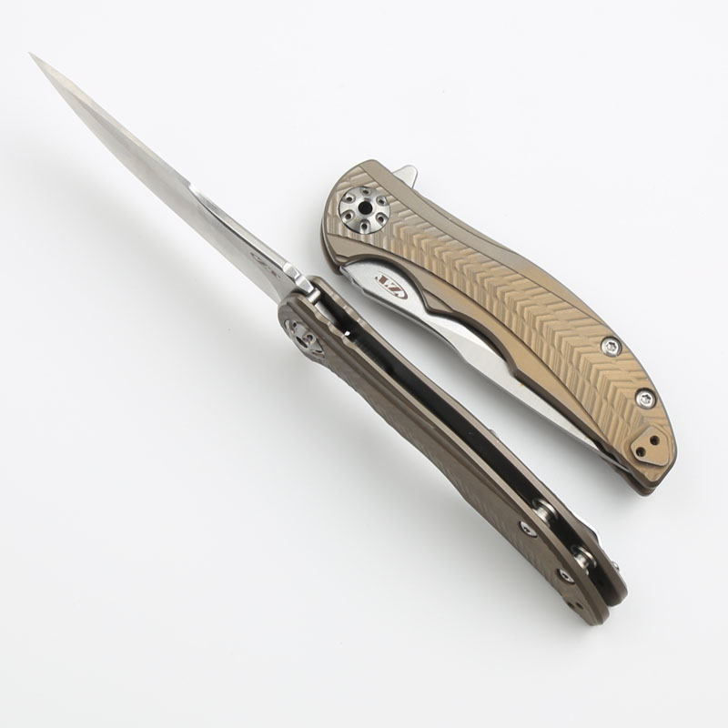 ZT0609 钛合金 陶瓷轴承折叠刀